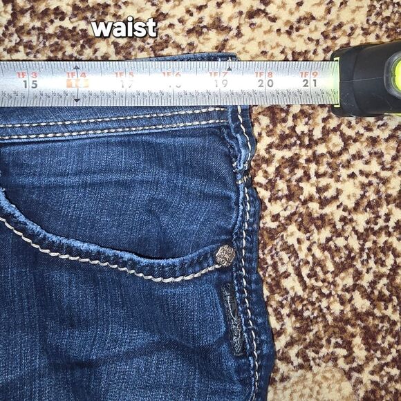 Silver Jeans Dark Blue Size 18 (JEA4) - Picture 8 of 11